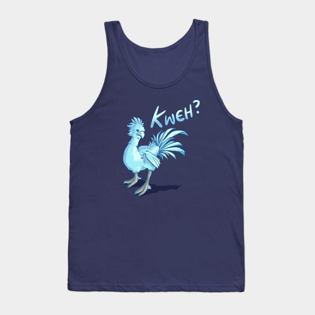 Chocobo - Blue Tank Top by Kmcewi20